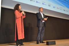 Francesco Bizzarri e Fatima Bhutto, Madrina del Festival