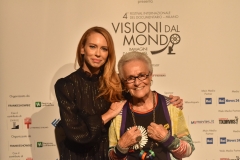 Yvonne Sciò con Rosita Missoni