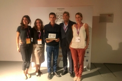 Premiazione Terza Edizione Visioni Incontra 13 - 14 Settembre 2018. Vince Res Creata diretto da Alessandro Focareta