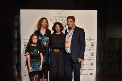Claudia Cipriani con Lorenza Indovina e Francesco Bizzarri