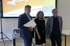 Francesco Bizzarri, direttore generale - Cinzia Masòtina, coordinatrice e consulente Visioni incontra - Fabrizio Grosoli, direttore artistico