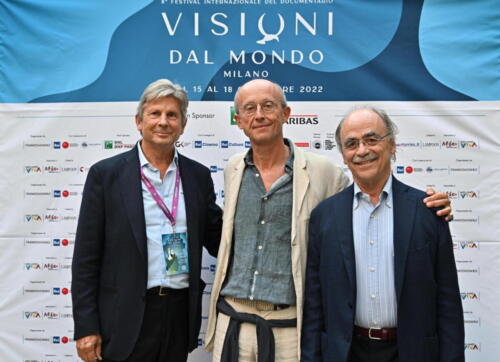 Francesco Bizzarri, Maurizio Nichetti, Fabrizio Zappi, direttore dipartimento Rai Documentari