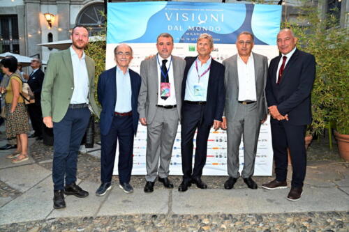 Francesco Bizzarri, Maurizio Nichetti, Gianluca De Martino, Emanuele Nespeca, Abbagnale brothers Carmine and Giuseppe