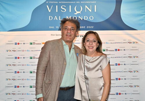 Bartolomeo Corsini and Cinzia Masòtina, coordinator and advisor Visioni Incontra