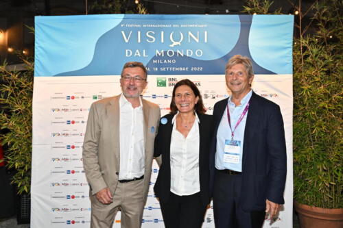 Andrea Munari, Elena Patrizia Goitini, CEO BNL Gruppo BPN Paribas, and Francesco Bizzarri