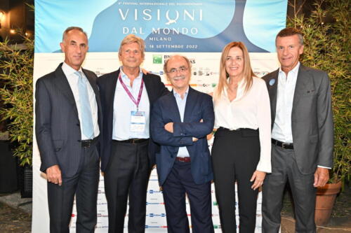 Francesco Bizzarri, Maurizio Nichetti, Marco Caleffi, Fabrizio e Clara Redaelli