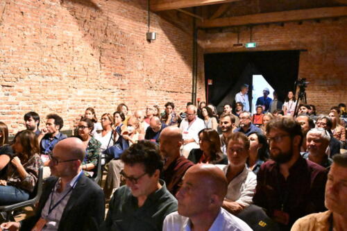 Pubblico in sala alla cerimonia di premiazione Visioni Incontra