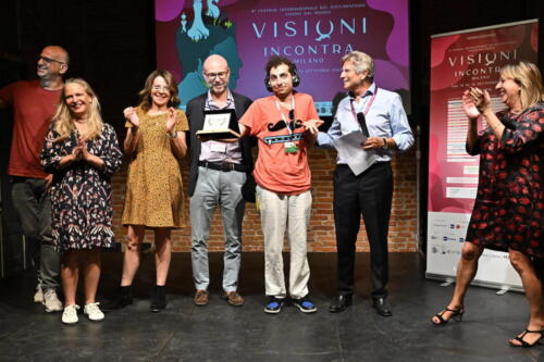 Marco Allena, Francesco Bizzarri, Cinzia Masòtina, producers Orly Toper and Vivi Halpern, co-directors Liran Atzor and Nevet Mazor