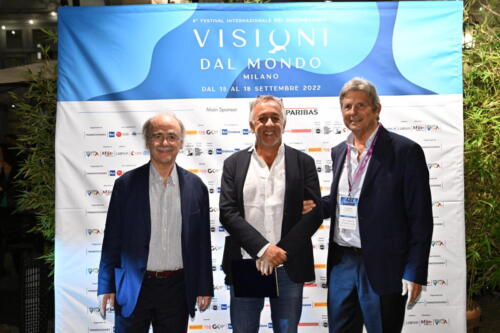Francesco Bizzarri, Maurizio Nichetti and Dario Barone
