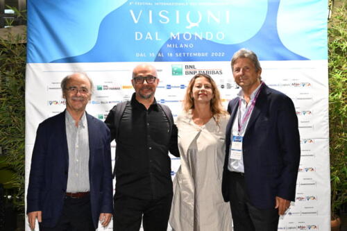 Francesco Bizzarri, Maurizio Nichetti, Amanda Sandrelli, e Luca Roncella