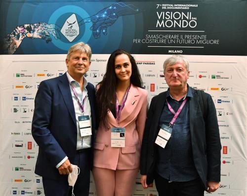 More Raça, regista e produttrice del progetto documentario Home is where the films are con Francesco Bizzarri e Fabrizio Grosoli