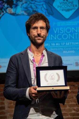 Michele Fornasero, producer of “In viaggio” winner of the Visioni Incontra Best Documentary Project 2021