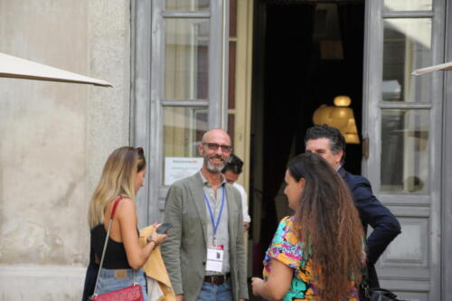 Alessio Massatani, Commissioning Editors Cinecittà Spa, and Enrico Bufalini, Director Cinema and Documentary Cinecittà Spa