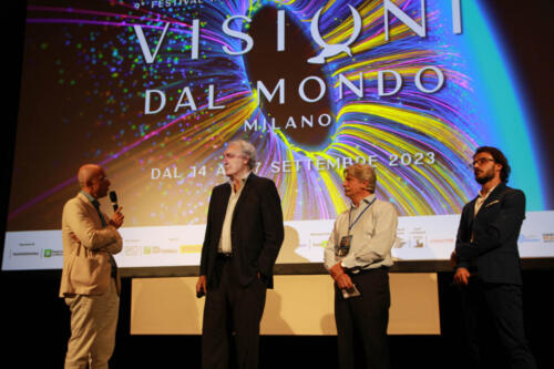 Fabrizio Zappi, Dino Meneghin, Francesco Bizzarri and Samuele Rossi