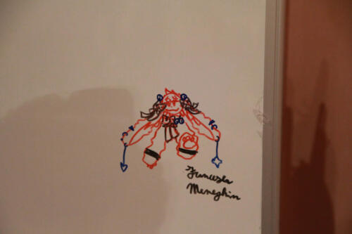 Francesca Meneghin autograph