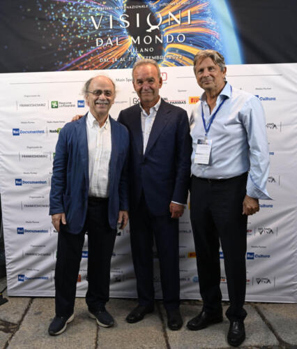 Maurizio Nichetti, Nick Broomfield and Francesco Bizzarri